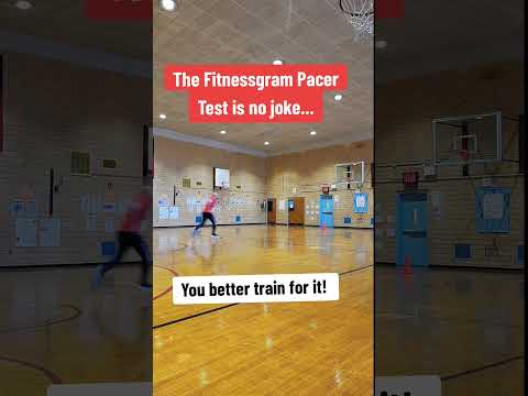 The Fitnessgram Pacer Test training! #physicaleducation #pe #physed #shorts