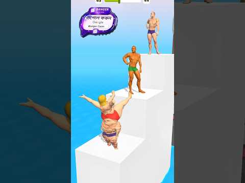 মামা দুষ্টু মহিলা কি করছে দেখো 🤪 Funny jump girl run mobile gameplay 17 #gaming #shortsfeed #shorts