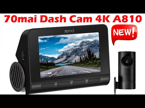 Global 70mai Dash Cam A810 Ultra HD 4K Built-in GPS ADAS Auto Record 150FOV Motion Detection 70mai