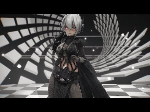 MMD】No Tears Left To Cry  (TDA DarkKnight Haku)