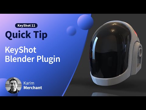 KeyShot Quick Tip - KeyShot for Blender Plugin