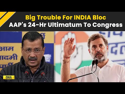 AAP vs Congress: 24 Hour Ultimatum To Congress, AAP Says Will Ask INDIA Bloc To Remove Congress If..