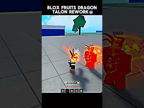 Blox Fruits Dragon Talon Rework💀🔥#bloxfruits