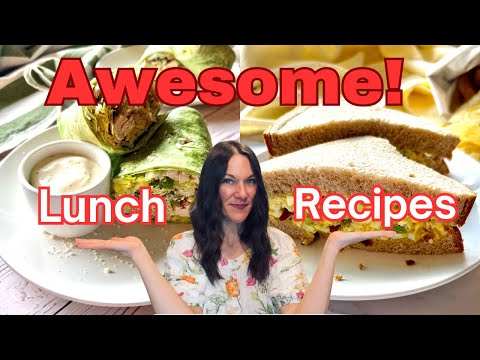 4 INSPIRING lunch IDEAS | PLUS a SPECIAL guest🥰