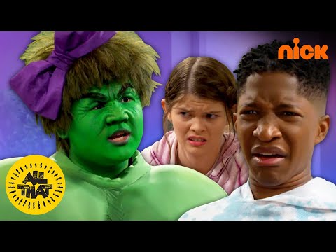 The Incredible Hulk Does Yoga! | All That