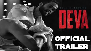 Deva - Official Trailer Announcement | Shahid Kapoor | Pooja Hegde | Deva Release Date Teaser