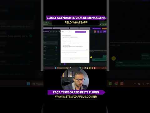 Como Agendar Envios de Mensagens pelo Whatsapp #shorts