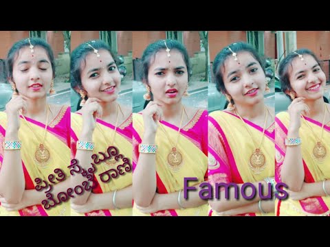 Preethi new cute videos | Kannada Girls Dubsmash