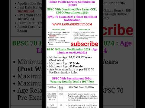 Bihar BPSC 70th Online Form 2024 Kaise Bhare | How to Fill BPSC 70 Form 2024 #karanbabuofficial800