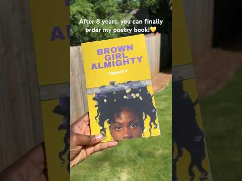 Preorder My Poetry Book!💛 browngirlalmighty.com