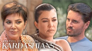 Kris, Kim & Khloé Push Kourtney to Reconcile Relationship Drama with Scott Disick | KUWTK | E!