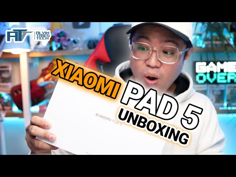 HALA! BAKIT ANGGANDA!? Xiaomi Pad 5 Tablet Unboxing - Specs, Accessories, & First Impressions