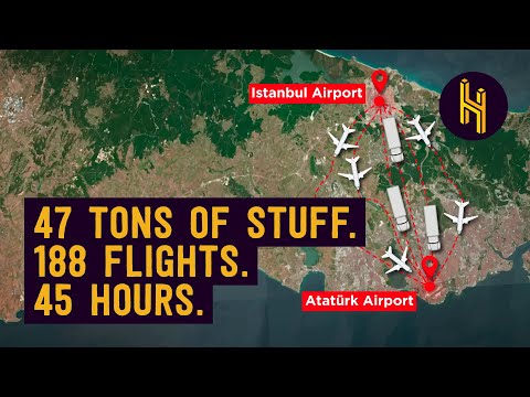 How Istanbul Moved Its Airport in Just 45 Hours