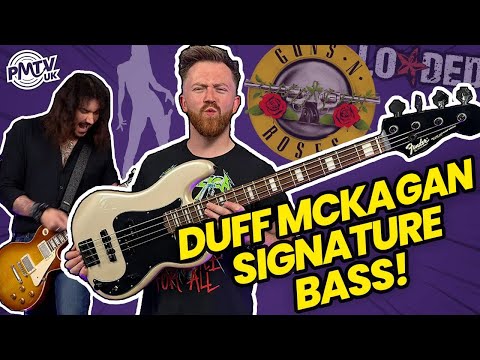 Guns N' Roses Jams & What Makes The Fender Duff McKagan Deluxe Precision Bass So Special!