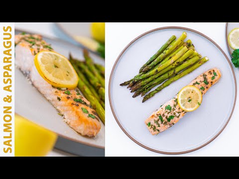 Salmon Recipe with Asparagus - The Most Popular ''Baked Salmon Recipe'' in oven