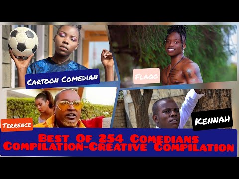 Best of 254 Comedians | CrazyKennah | Cartoon Comedian | Flaqo | Wololotv Creative Compilation Vol 3