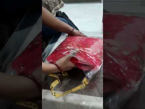 Meesho net saree unboxing for Karwachoth/ Diwali/Functions  #viral #viralshort