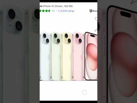 iPhone 15 Green 128Gb ! iphone 15 review in Flipkart 😲#technicalguruji #vairalshort  #shorts