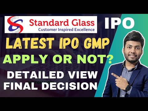 Standard Glass Lining IPO Review🔥| Apply or Avoid? | Grey Market Activity | Latest IPO GMP