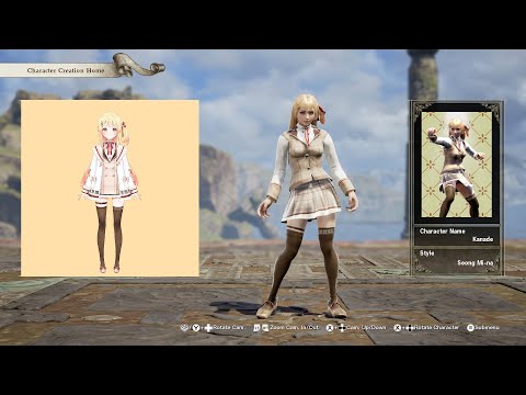 SoulCalibur 6; Otonose Kanade (Hololive ReGLOSS) custom character video guide by Zeno XC