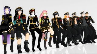 【鬼滅のMMD】柱でGimme×Gimme／[A]ddiction【1080p】