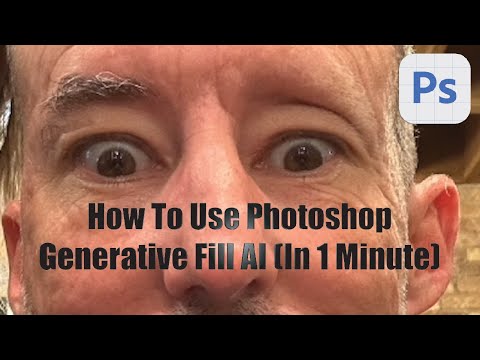 How to use Photoshop Generative Fill AI - In 1 Minute!