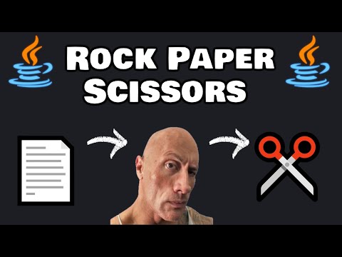 ⭐ Let's code a Java ROCK PAPER SCISSORS game 🗿