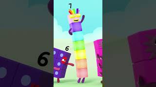 Counting 1 to 20 📘 | 123 Learn to Count | Maths cartoons | Numberblocks #shorts