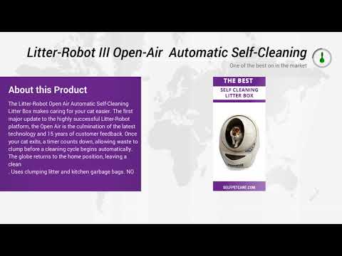 Litter-Robot III Open-Air – Automatic Self-Cleaning Litter Box