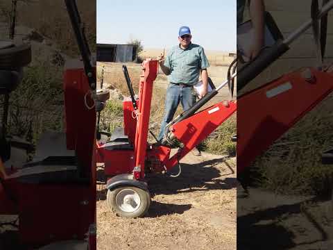 A Backhoe You Can Tow Up For Auction     #vintageauction #farmequipment #auction