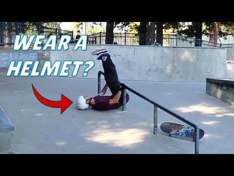 Why skaters don’t wear helmets