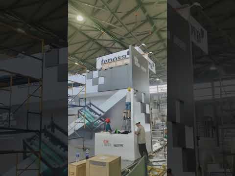 Aluminimu China stall fabricator,AMTS booth contractor