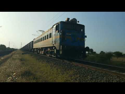 80 Coach Goods Train ( मालगाडी) With WAG-7 120 KMPH