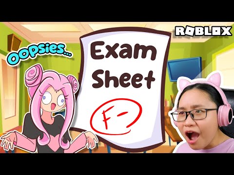 I FORGOT to Study For My EXAM!!! | Roblox | Forgot My Exam