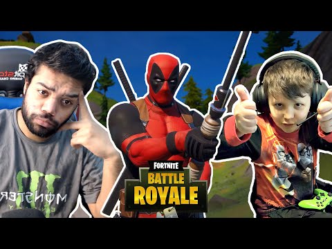 Deadpool Bhai Plays Fortnite With 9 Year Old !!!