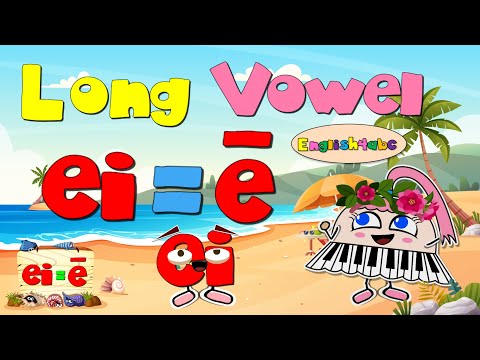 The Letters 'e' and 'i' / Long Vowel ē / Digraphs / Phonics Mix!