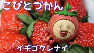 【こびとづかん】いちご🍓を買ったらイチゴクレナイ様がいた！/こびと/イチゴクレナイ