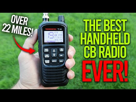 The Best Handheld CB Radio EVER! Thunderpole TX