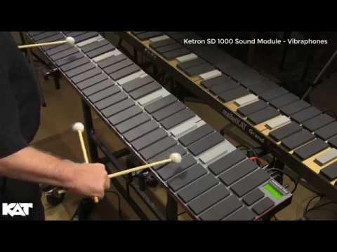 Vibraphone Sounds on the Ketron SD1000 using malletKAT