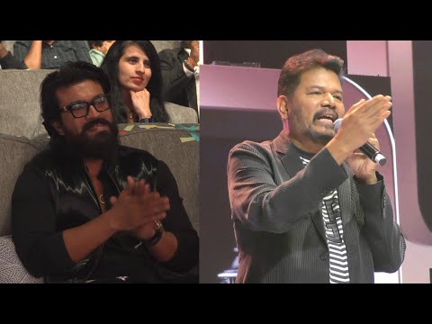 Director Shankar Speech at Game Changer USA Pre-Release Event | Gulte