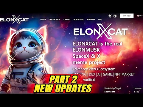 🚀ELONXCAT AIRDROP!🚀 || THE FUTURE OF MEME COINS 💥||✨ MULTICHAIN UTILITY|| SpaceX,X ELONMUSK MEMECOIN