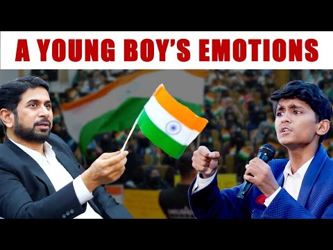 A Young Boy’s Emotions For His Nation Bharat 🇮🇳 India - Hindustan | Highly Emotional Speech Abu Bakr