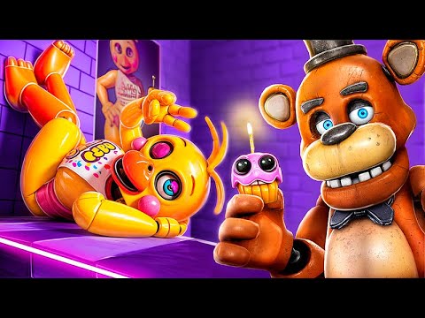 CHICA x FREDDY Secret Story! FNaF vs Night Security Guard Extreme Hide and Seek!