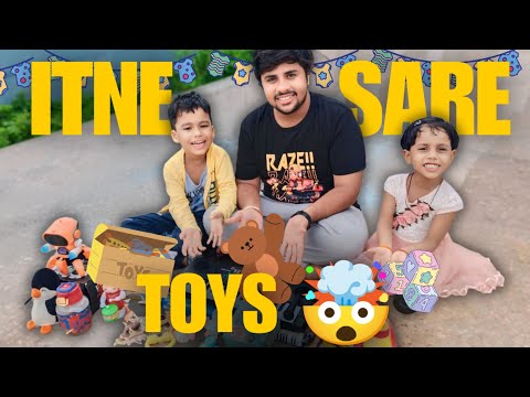 Unboxing 10 New Toys 🧸 For Nitya