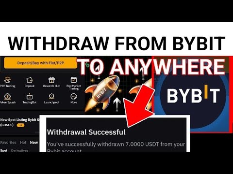 BYBIT Withdrawal Step By Step Guide - 🤑 How to easily withdraw your money from bybit to anywhere 🤑