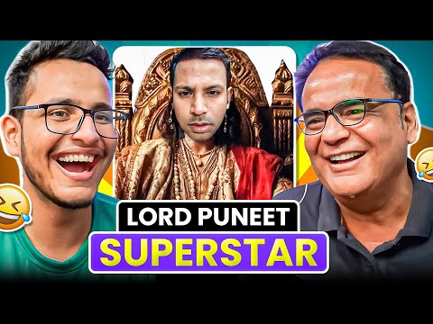 Reacting to Lord Puneet Superstar with Papa