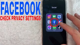 ✅  How To Check Facebook Privacy Settings 🔴