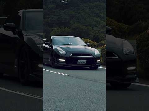 日産R35 GT-Rがカッコ良すぎる　4K　#車好き #カスタムカー #jdm #shorts #gtr