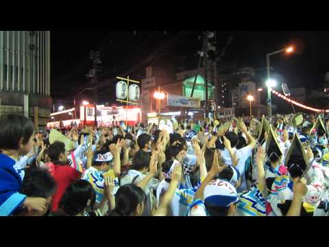 2014.8.15 　両国橋北　えびす連　　阿波踊り