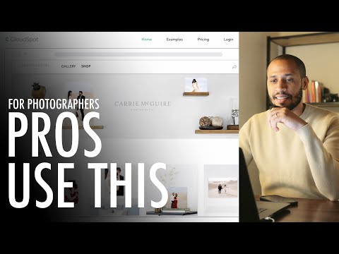 Look MORE PROFESSIONAL with Cloudspot Gallery for Photographers